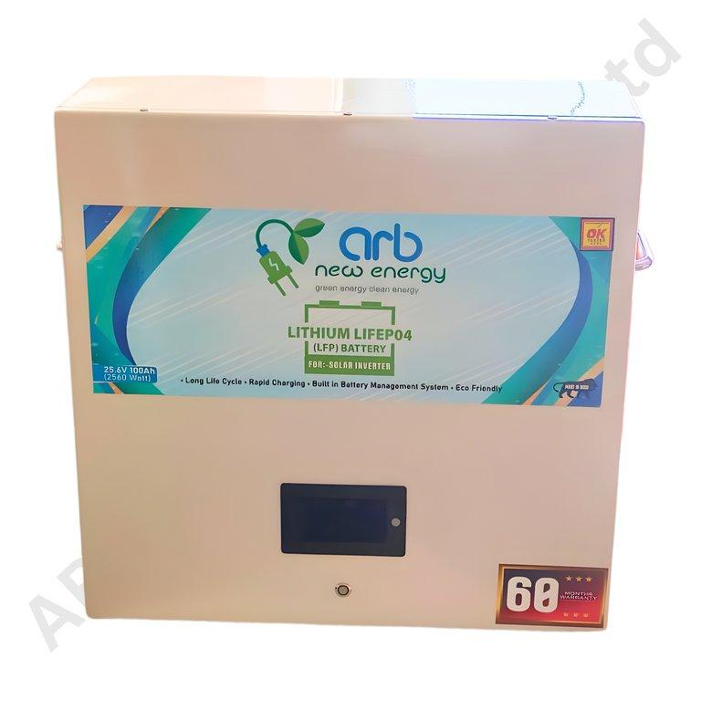 25.6V 100Ah Ess and inverter Battery Pack Wall Mounted